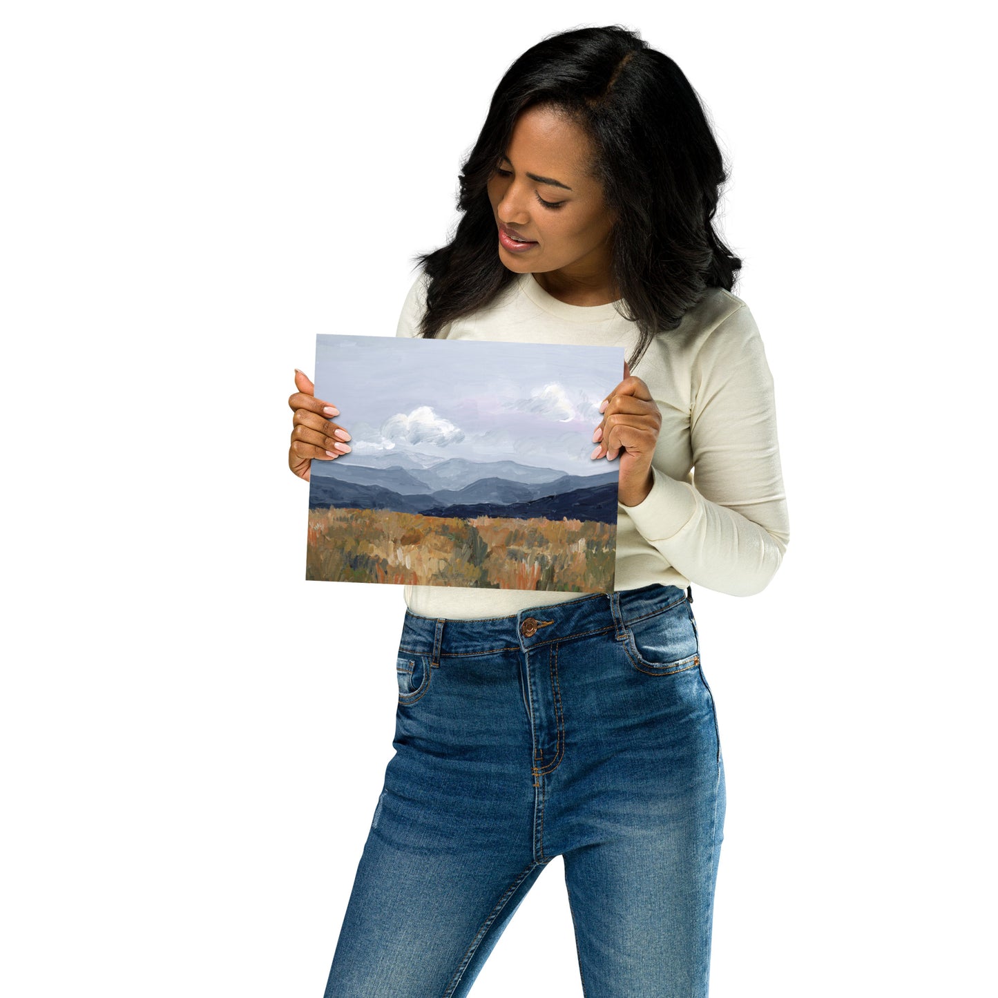 "1970's Denim" Print