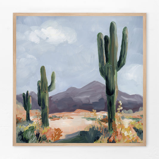 "Desert in Winter" Print