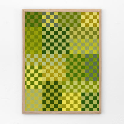 "Plants Earth Moss Air Sunshine" Print