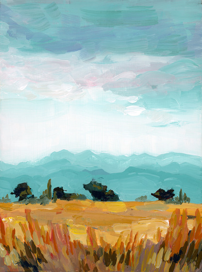 Wheat Fields in Summer
