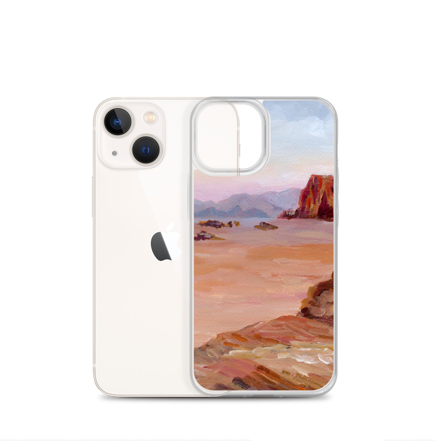 Desert Landscape Clear Case for iPhone®