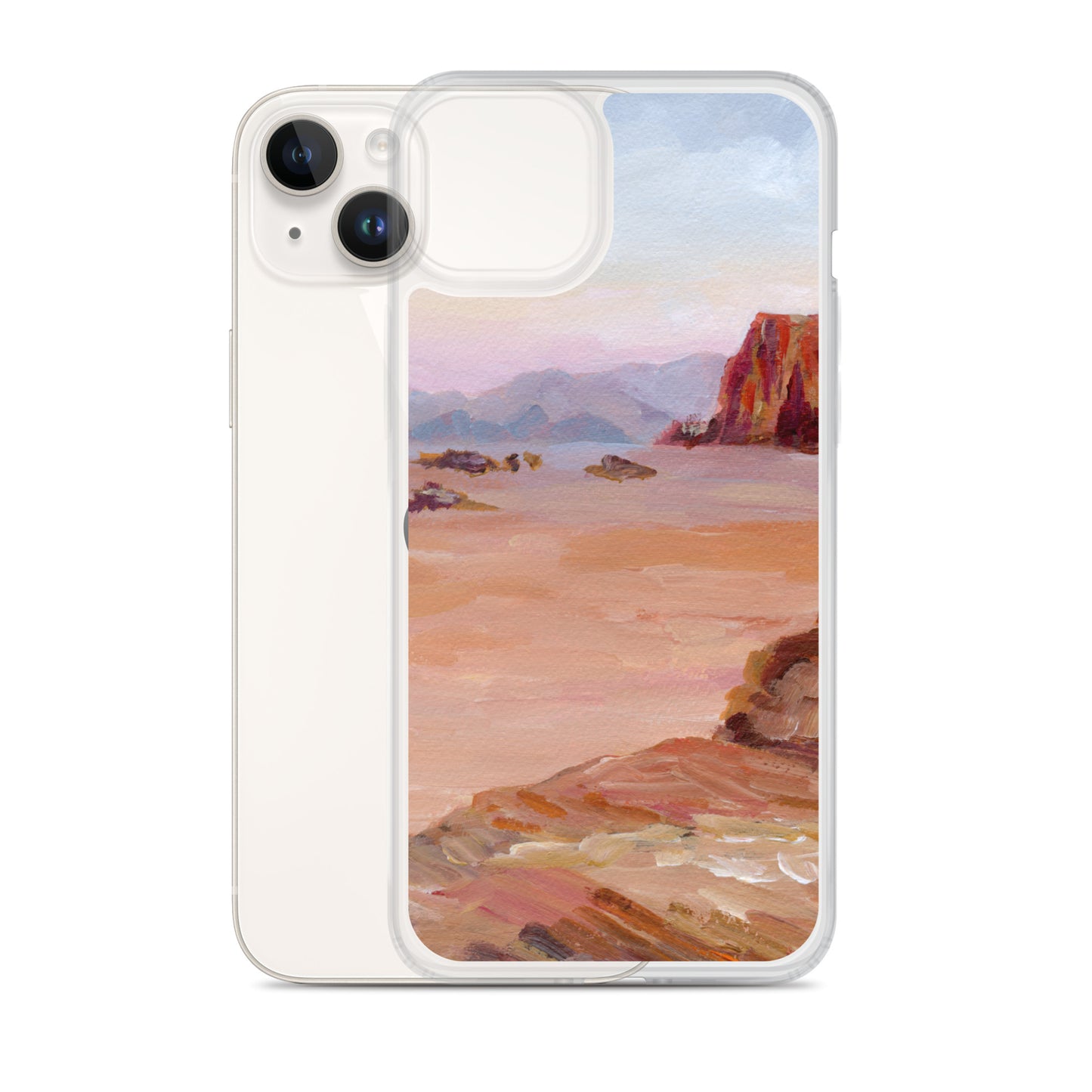 Desert Landscape Clear Case for iPhone®