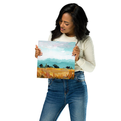 "Wheat Fields in Summer" Print