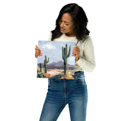 "Desert in Winter" Print