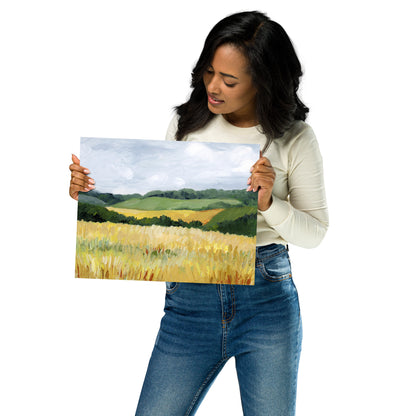 "Golden Hills" Print