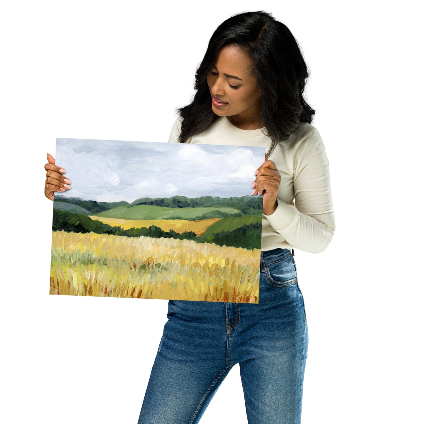 "Golden Hills" Print