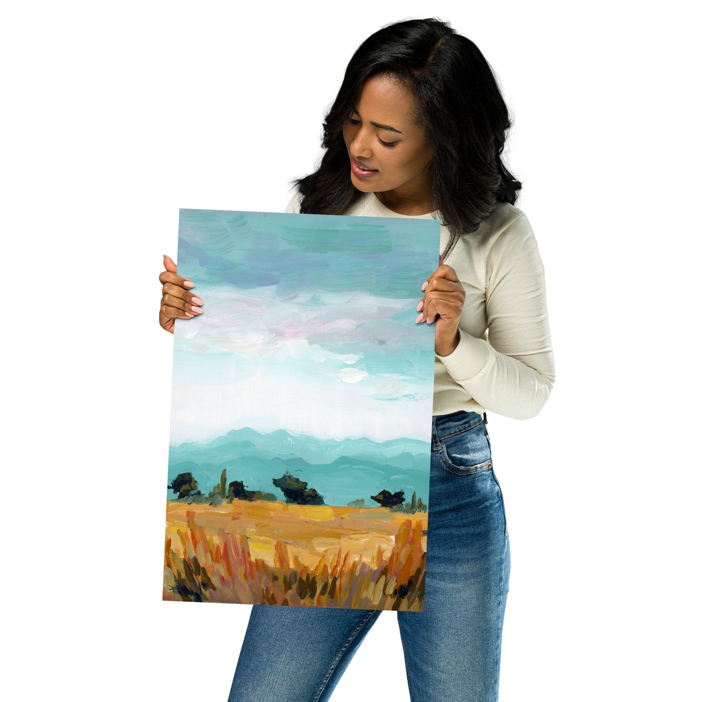 "Wheat Fields in Summer" Print