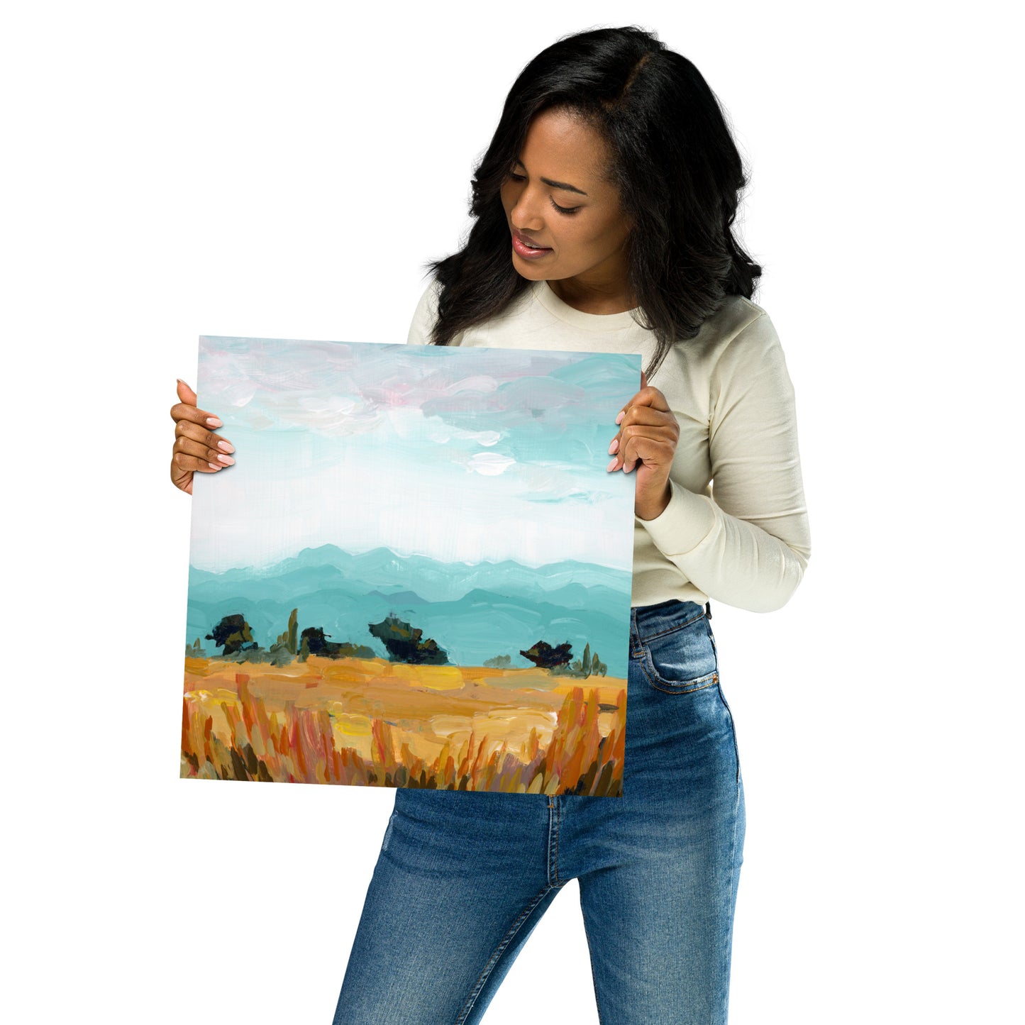 "Wheat Fields in Summer" Print