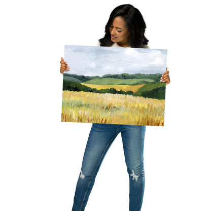 "Golden Hills" Print
