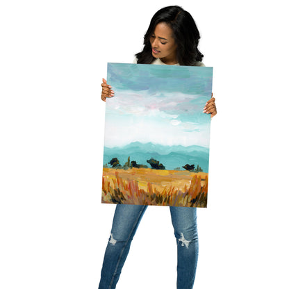 "Wheat Fields in Summer" Print