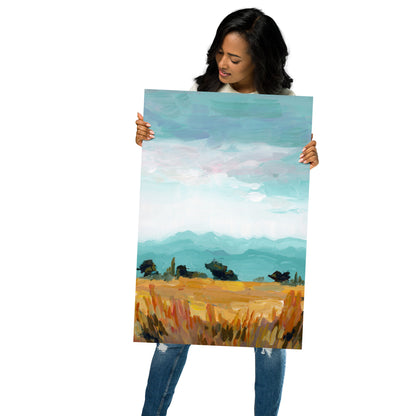 "Wheat Fields in Summer" Print