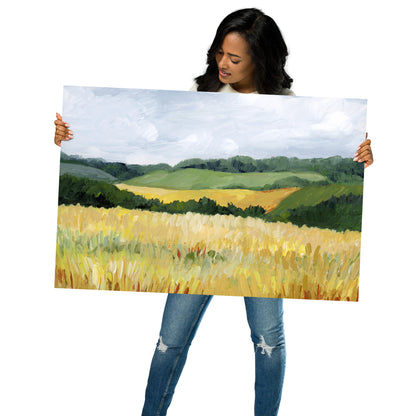 "Golden Hills" Print
