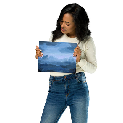 "Amusement Park Clouds" Print
