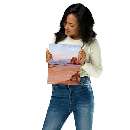 "The Warmth of Sand and Rocks" Print