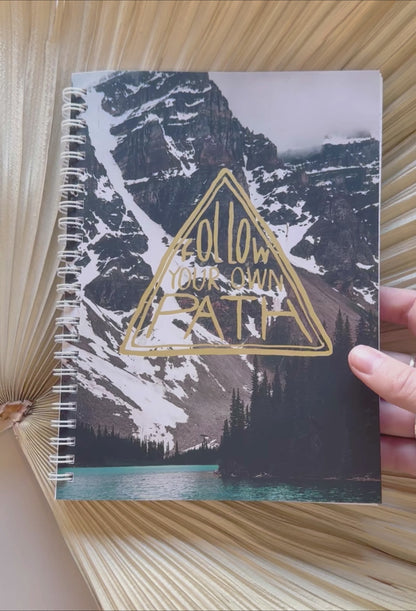 Follow Your Own Path Notebook
