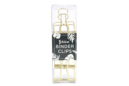 Large Metallic Binder Clips