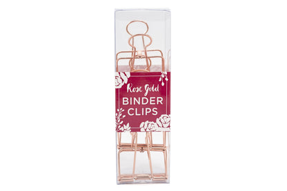 Large Metallic Binder Clips