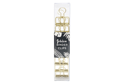 Small Metallic Binder Clips