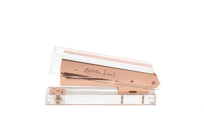 Golden Lucite Stapler