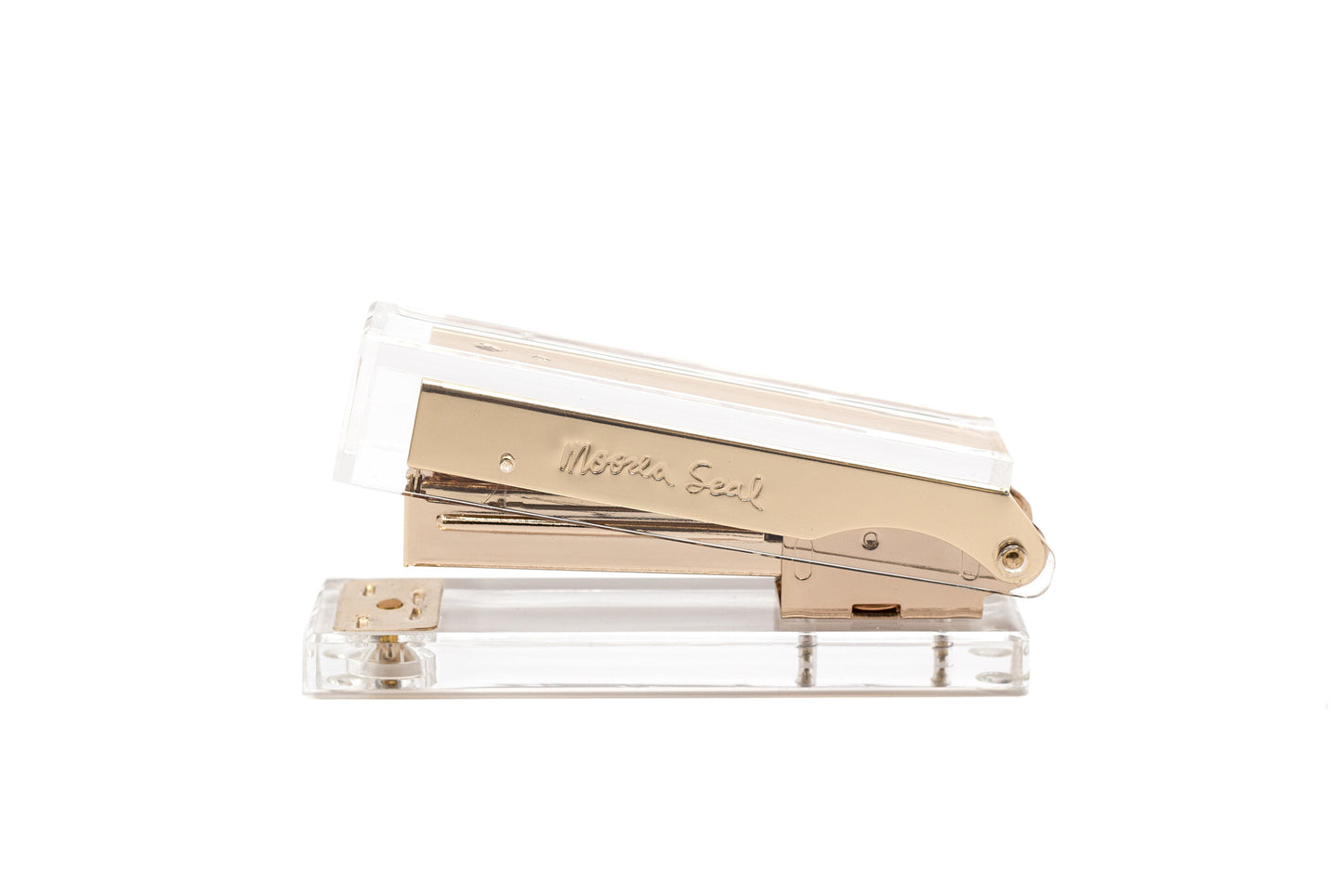 Golden Lucite Stapler