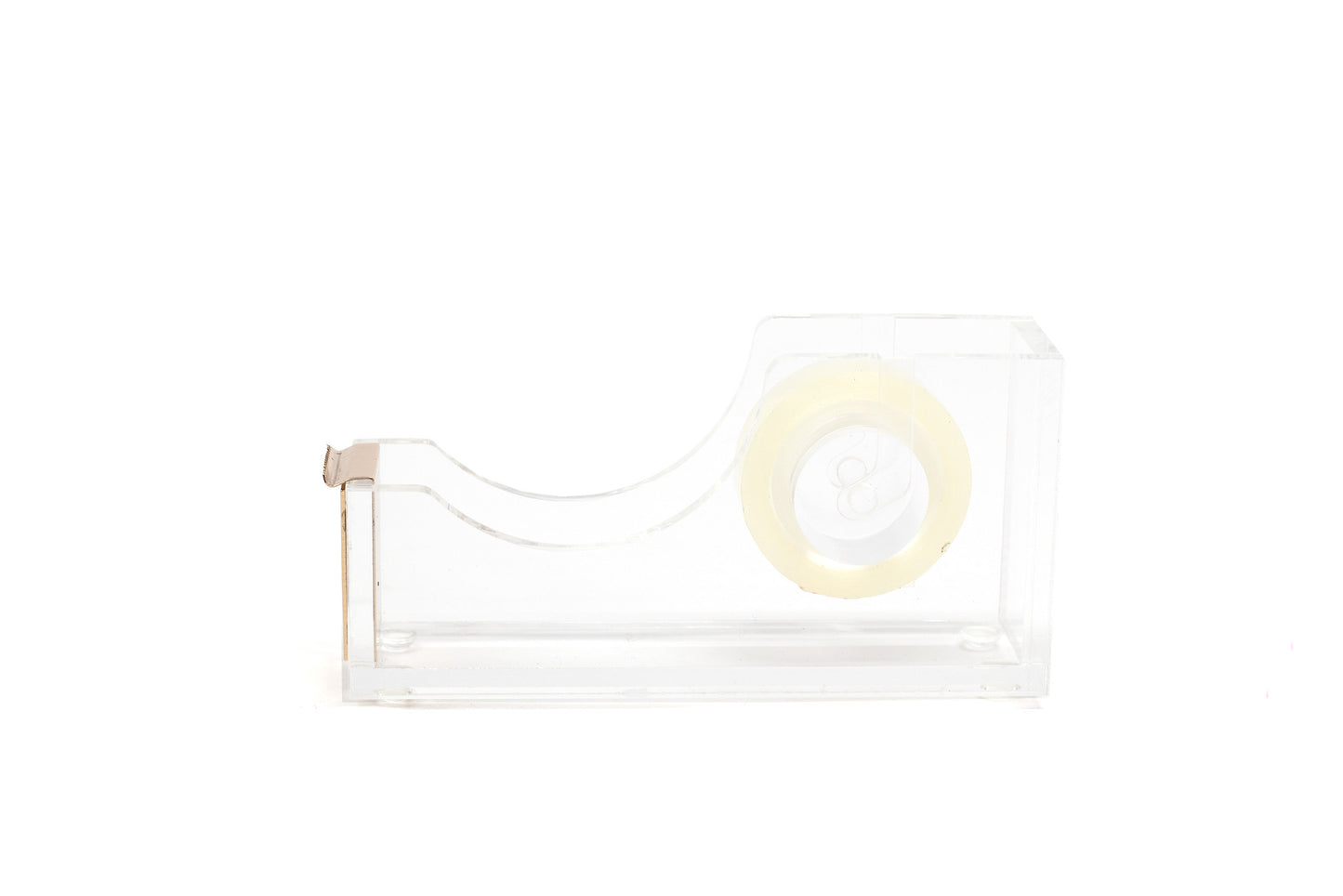 Golden Lucite Tape Dispenser