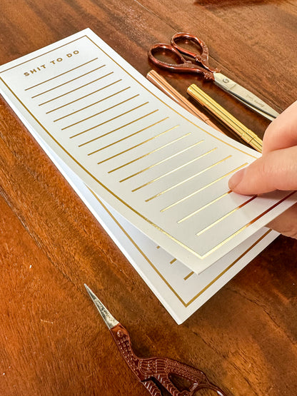 Shit to Do List Pad
