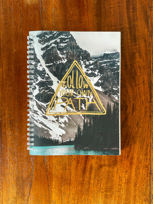 Follow Your Own Path Notebook