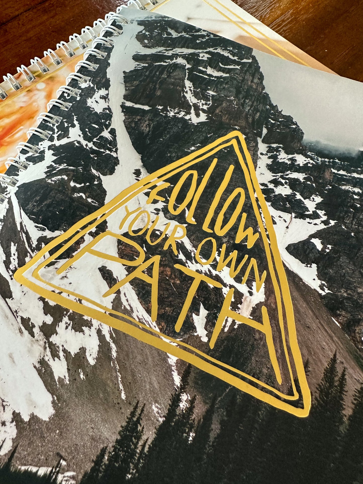 Follow Your Own Path Notebook