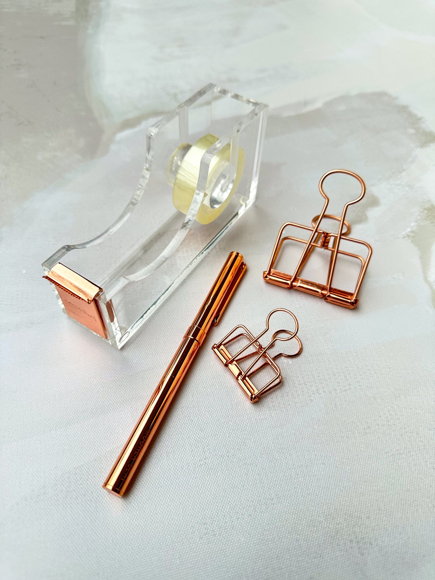 Small Metallic Binder Clips